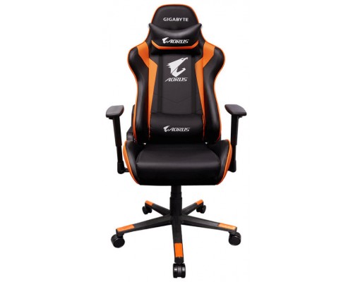 SILLA GAMING GIGABYTE AGC300 V2 AORUS NEGRO / NARANJA